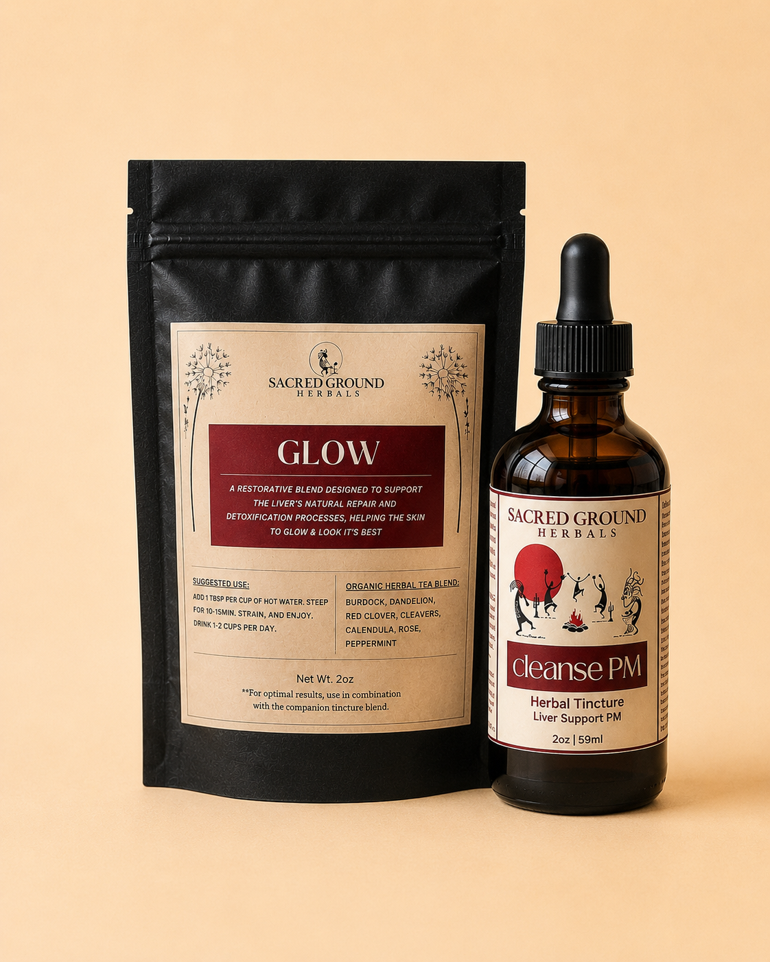 Glow + Cleanse PM